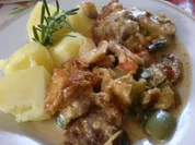 Jägerschnitzel mit Ratatouille-Gemüse - Rezept