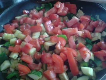 Jägerschnitzel mit Ratatouille-Gemüse - Rezept - Bild Nr. 11