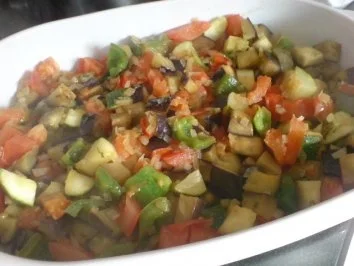 Jägerschnitzel mit Ratatouille-Gemüse - Rezept - Bild Nr. 12