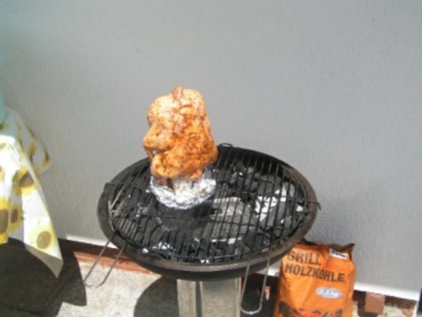 Hähnchen auf der Dose Rezept mit Bild kochbar.de