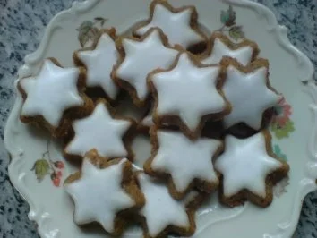 Rezept: Zimtsterne mit Schokolade Zimtsterne mit Schokolade - Rezept