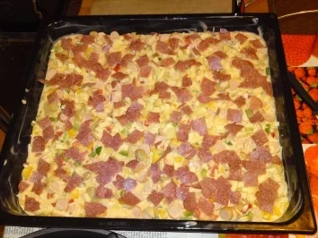 Schüttelpizza - Rezept