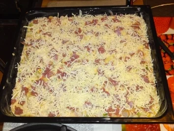 Schüttelpizza - Rezept