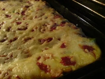 Schüttelpizza - Rezept