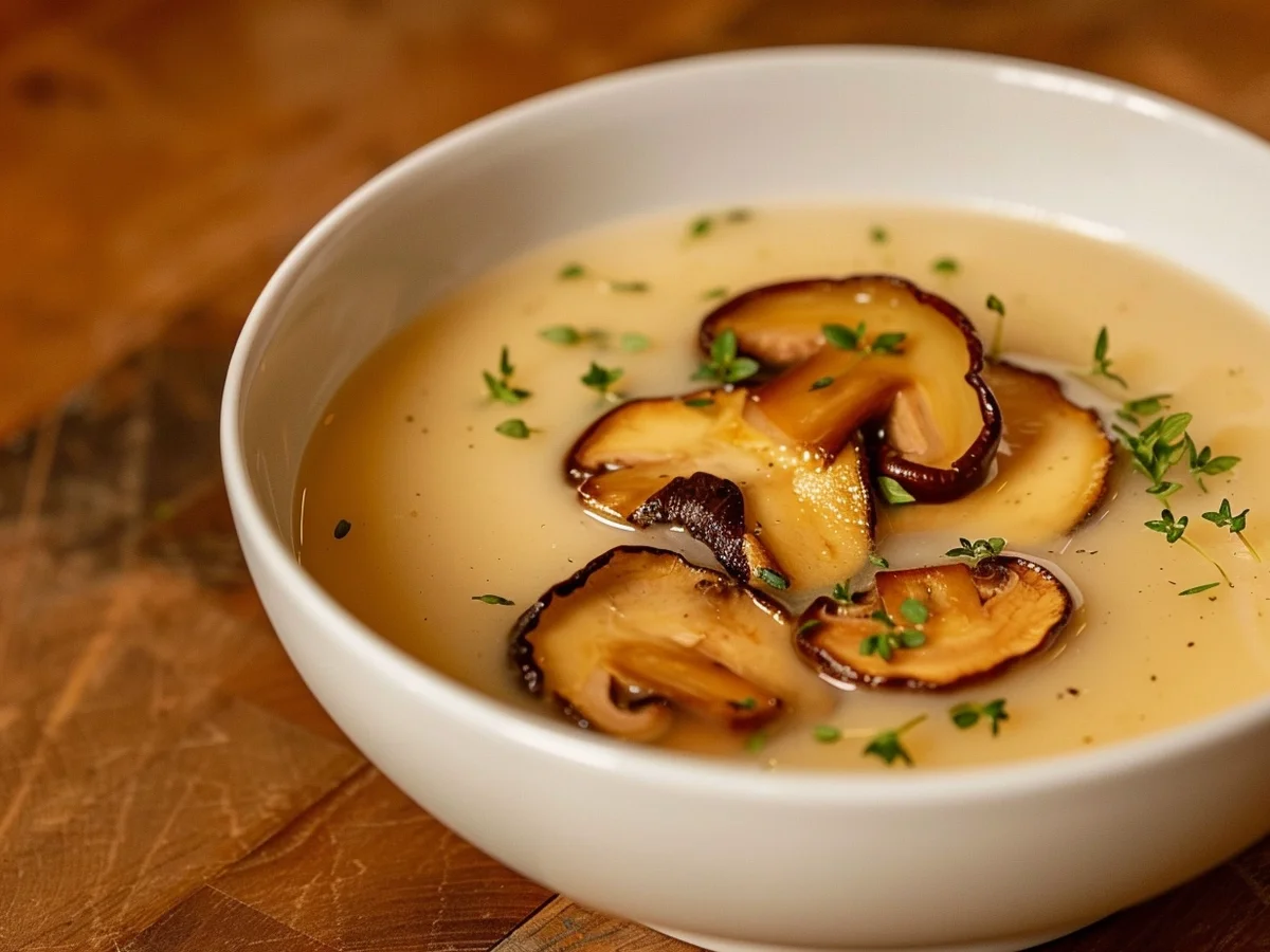 Rezept: Steinpilzsuppe Bild Nr. 2 Steinpilzsuppe - Rezept - Bild Nr. 2