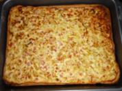 Lauchkuchen - Rezept