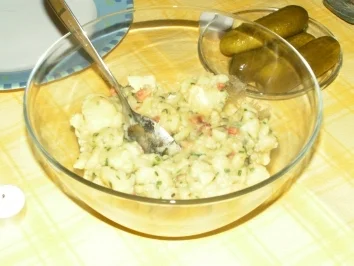 warmer Kartoffelsalat - Rezept