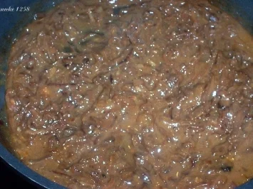 Rezept: Zwiebelfleisch Zwiebelfleisch - Rezept