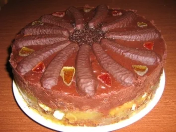Mohn Bananen Torte ( ohne Eier ) - Rezept