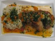 Ossobuco mit Risotto alla Milanese und Gremolata - Rezept