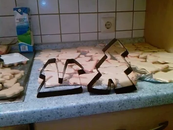 Rezept: Ausstecherle oder Tannenbäume Ausstecherle oder Tannenbäume - Rezept