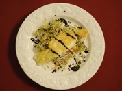 Europäische Vorspeise - Ziegenfrischkäse im Strudelteig (Sandra Völker) - Rezept