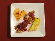 Herrnburger Überraschungsteller – Traubensorbet, Crêpes und Obstsalat (Sandra Völker) - Rezept