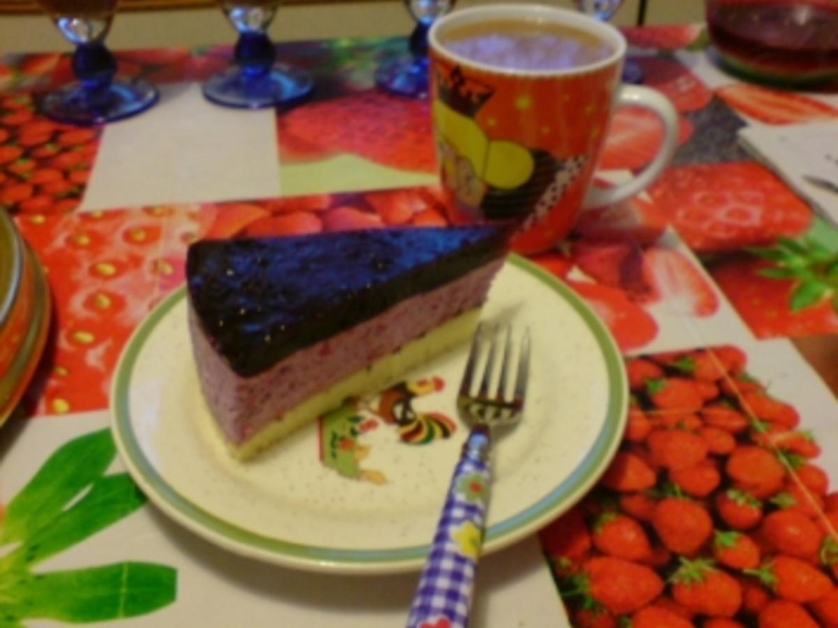 Blaubeer-Joghurt-Torte - Rezept mit Bild - kochbar.de