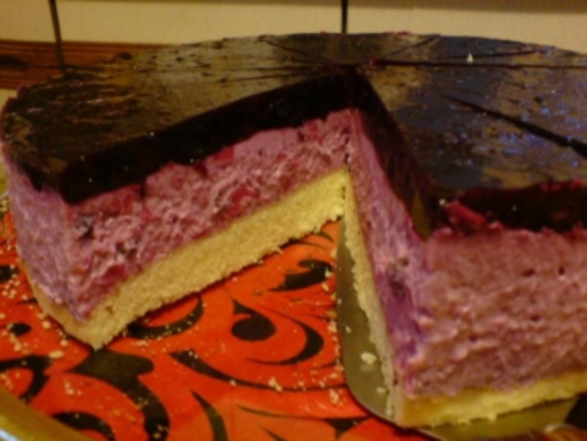 Blaubeer-Joghurt-Torte - Rezept - Bild Nr. 4