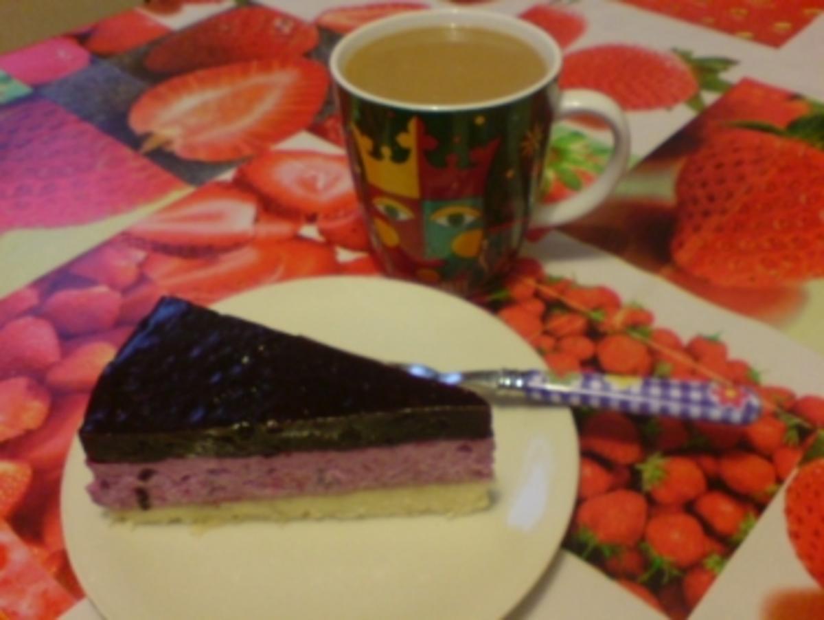 Blaubeer-Joghurt-Torte - Rezept mit Bild - kochbar.de