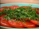 Rezept: Tomatensalat mit Kardamom und Koriander Tomatensalat mit Kardamom und Koriander - Rezept
