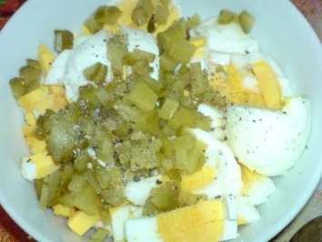 Eiersalat und Lammpaste - Rezept - Bild Nr. 6