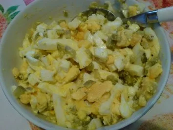 Eiersalat und Lammpaste - Rezept - Bild Nr. 8