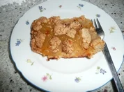 Streuselkuchen mit Apfelmus - Rezept