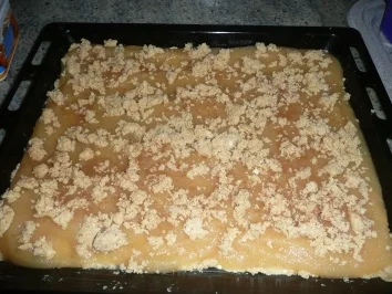 Streuselkuchen mit Apfelmus - Rezept - Bild Nr. 3