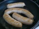 Bratwurst mit Salzkartoffeln und Blumenkohl - Rezept