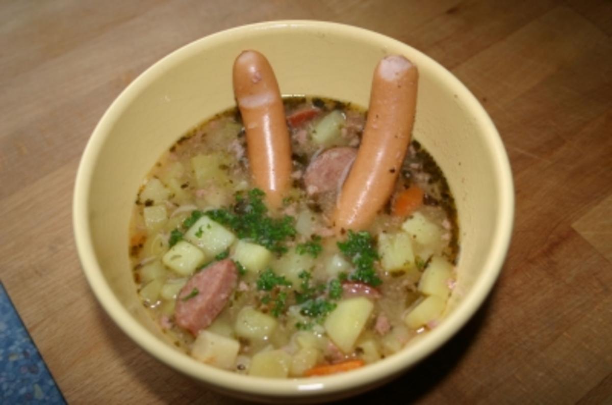 Kartoffelsuppe " Isa " - Rezept