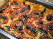 Quiche vom Backblech ... - Rezept