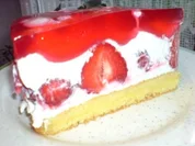 Winterliche Erdbeertorte - Rezept