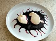 Joghurtnockerln mit Himmbeersauce - Rezept