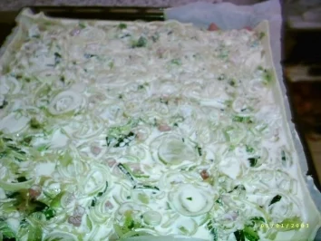 Hiba´s Zwiebelkuchen - Rezept