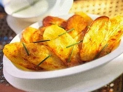 Ofenkartoffeln mit Knobi-Öl - Rezept