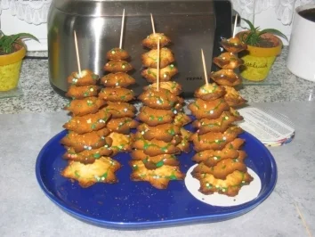 Weihnachtsbäumchen zum vernaschen - Rezept