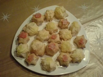 Rezept: Blätterteig-Sterne Blätterteig-Sterne - Rezept