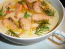Fenchel-Lachs-Cremesuppe - Rezept