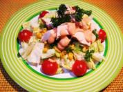 Bunter Hähnchensalat - Rezept