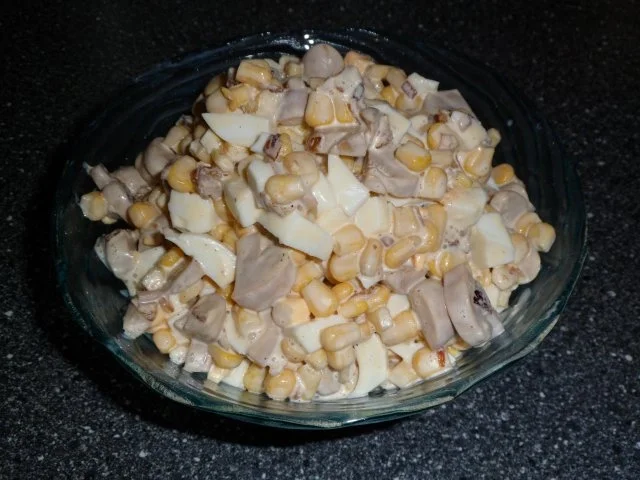 Rezept: SALAT - Mais Champignon Salat SALAT - Mais Champignon Salat - Rezept