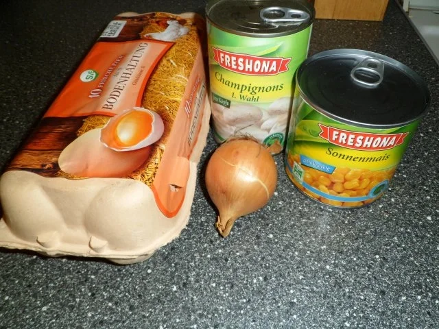 Rezept: SALAT - Mais Champignon Salat Bild Nr. 2 SALAT - Mais Champignon Salat - Rezept - Bild Nr. 2