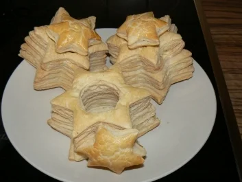 Rezept: bunte Weihnachtspastete bunte Weihnachtspastete - Rezept