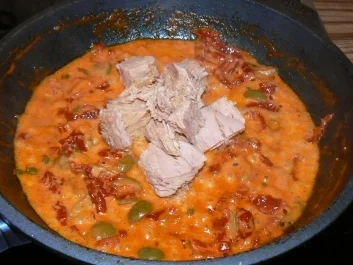 Rezept: bunte Weihnachtspastete bunte Weihnachtspastete - Rezept