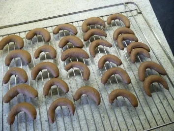 Nougatkipferl - Rezept