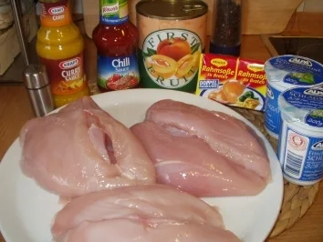 Curry-Hähnchen-Geschnetzeltes, auch ein tolles Partyrezept - Rezept - Bild Nr. 2