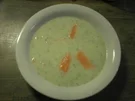 Gurkensuppe mit Lachs - Rezept