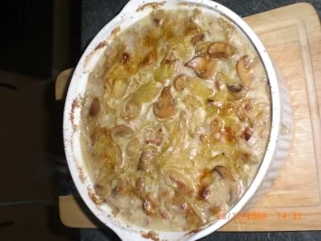 Schweinefilet in Senf-Zwiebelrahm - Rezept