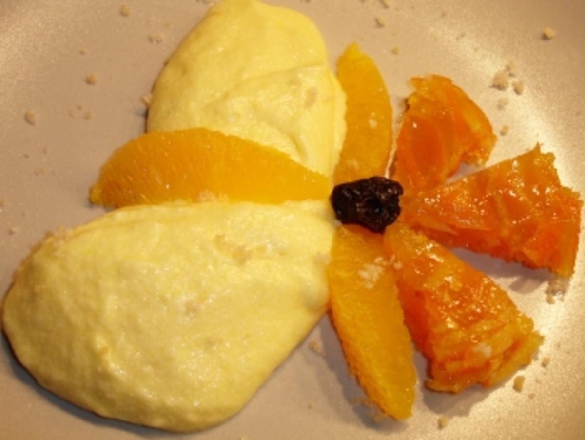 Bilder für Gelee aus Zitrusfrüchten mit Orangencreme - Rezept