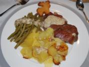 Rinderfiletsteak mit feiner Senfsauce - Rezept