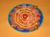 Carpacchio vom Räucherfilet - Rezept