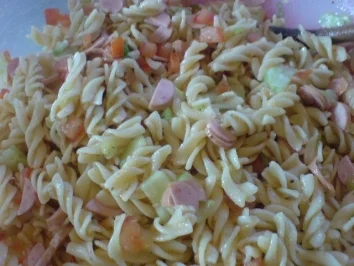 Blitzschneller Nudelsalat - Rezept