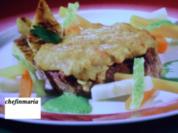 Gekochter Tafelspitz mit Semmelkren gratiniert - Rezept