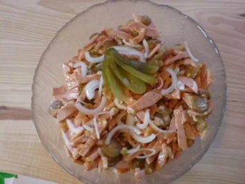 Rezept: Fleischwurstsalat Fleischwurstsalat - Rezept